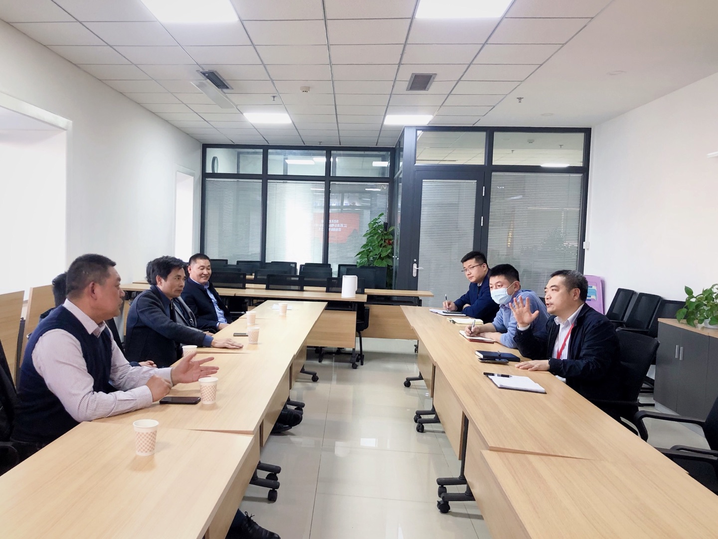奎文区信息产业协会 应邀参加中国联通（山东）产业互联网有限公司潍坊分公司活动